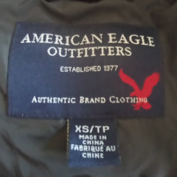 American Eagle Zipper Down limited edition Puffer Vest - Picture 7 of 11